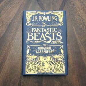 First Edition Fantastic Beasts Original Screenplay Book